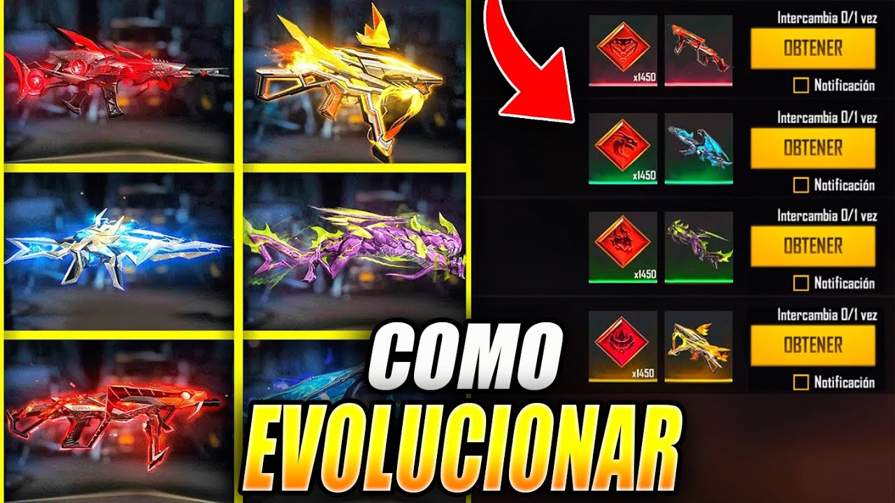 descubre la estrategia definitiva para dominar las armas evolutivas en free fire