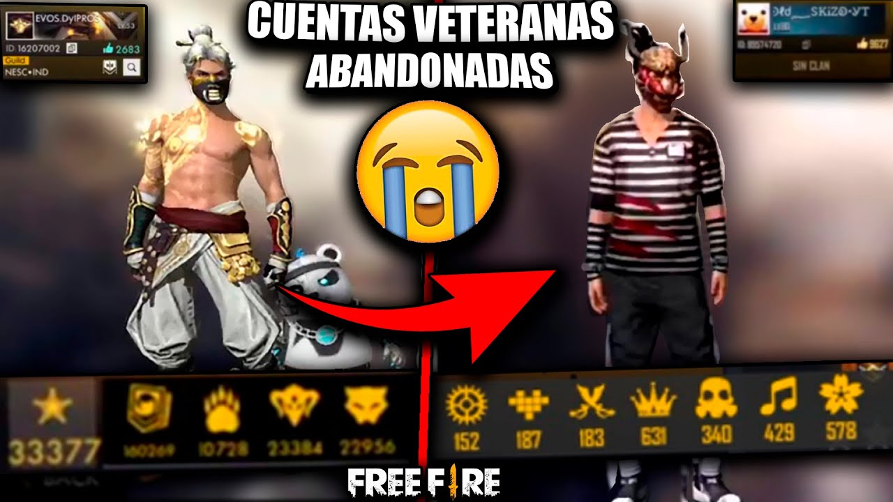 descubre los increibles beneficios de tener una cuenta veterana en free fire