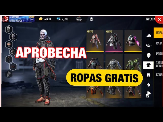 existen sorteos de ropa de free fire descubre como conseguir prendas gratis en el juego