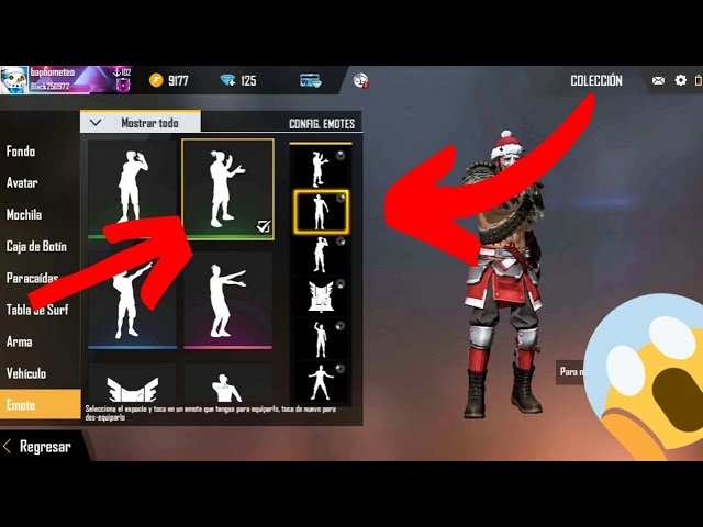 guia completa como utilizar los emotes en free fire como un pro jugador