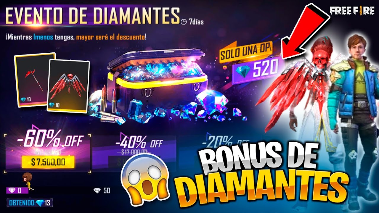 Hay Eventos Especiales para Conseguir Diamantes en Free Fire 1 descubre los proximos eventos en free fire con ofertas de diamantes no te los pierdas