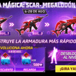 Mejor estrategia para utilizar las armas evolutivas en Free Fire